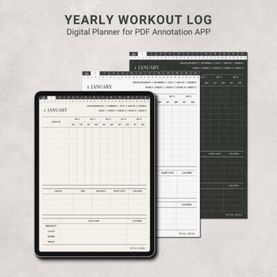 Digital Workout Planner 5016-1