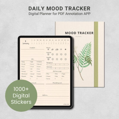 Vintage Digital Mood Tracker 8105-1
