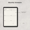 Undated Monthly Planner 5007-5