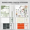 Vintage Digital Work Planner 8106-9