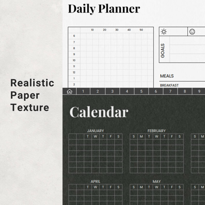 Undated Daily Planner 5006-9