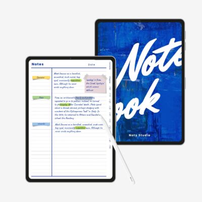 Blue Digital Notebook 2002 -1