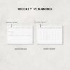 2025 Digital Planner weekly planner 5020-6