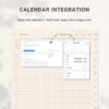 Vintage 2026-2027 Planner Portrait- Calendar Ingredient