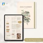 Vintage 2026-2027 Planner Portrait